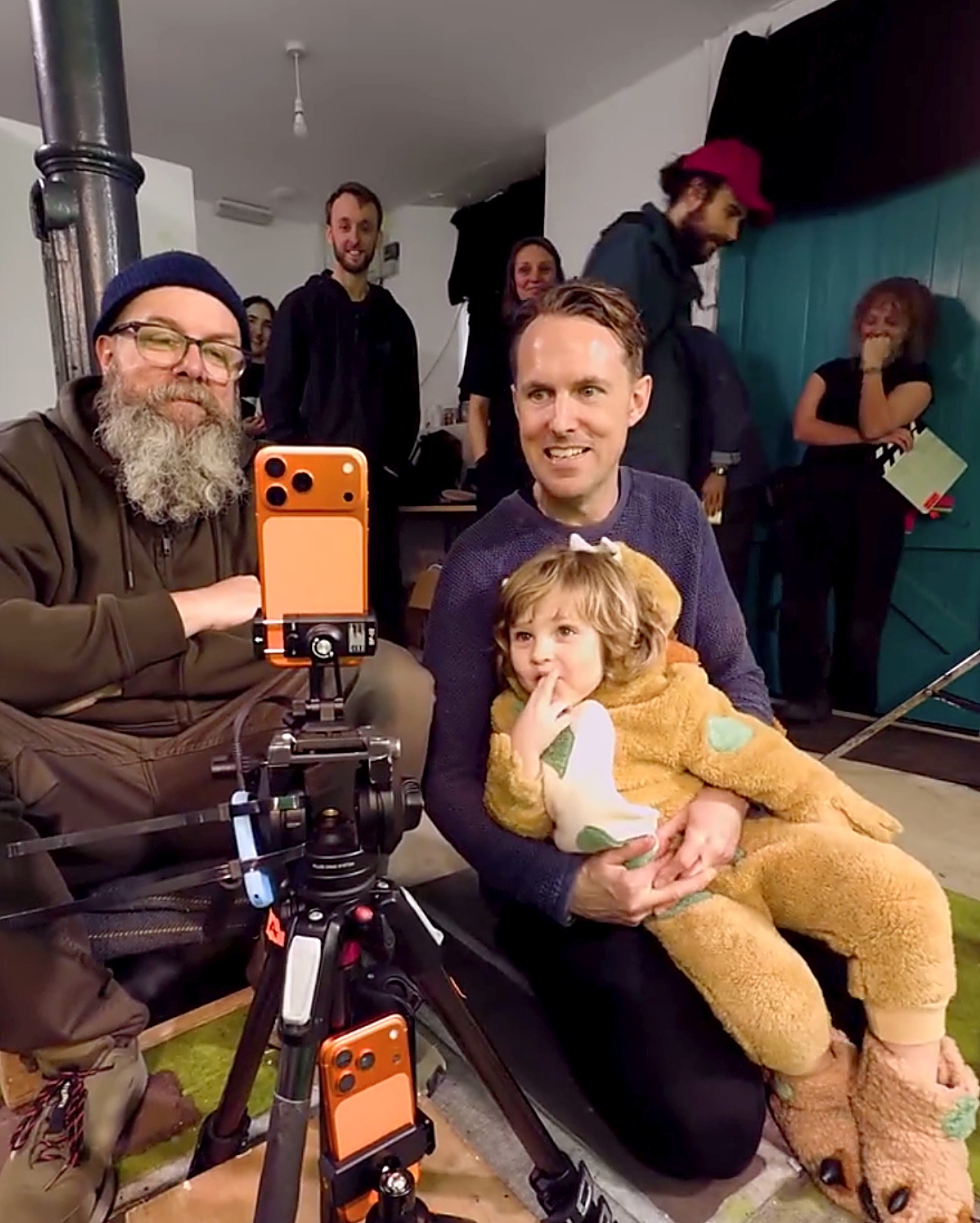 Behind the scenes on MORGAWR with the cast and crew, a short film by Brett Harvey commissioned by Apple