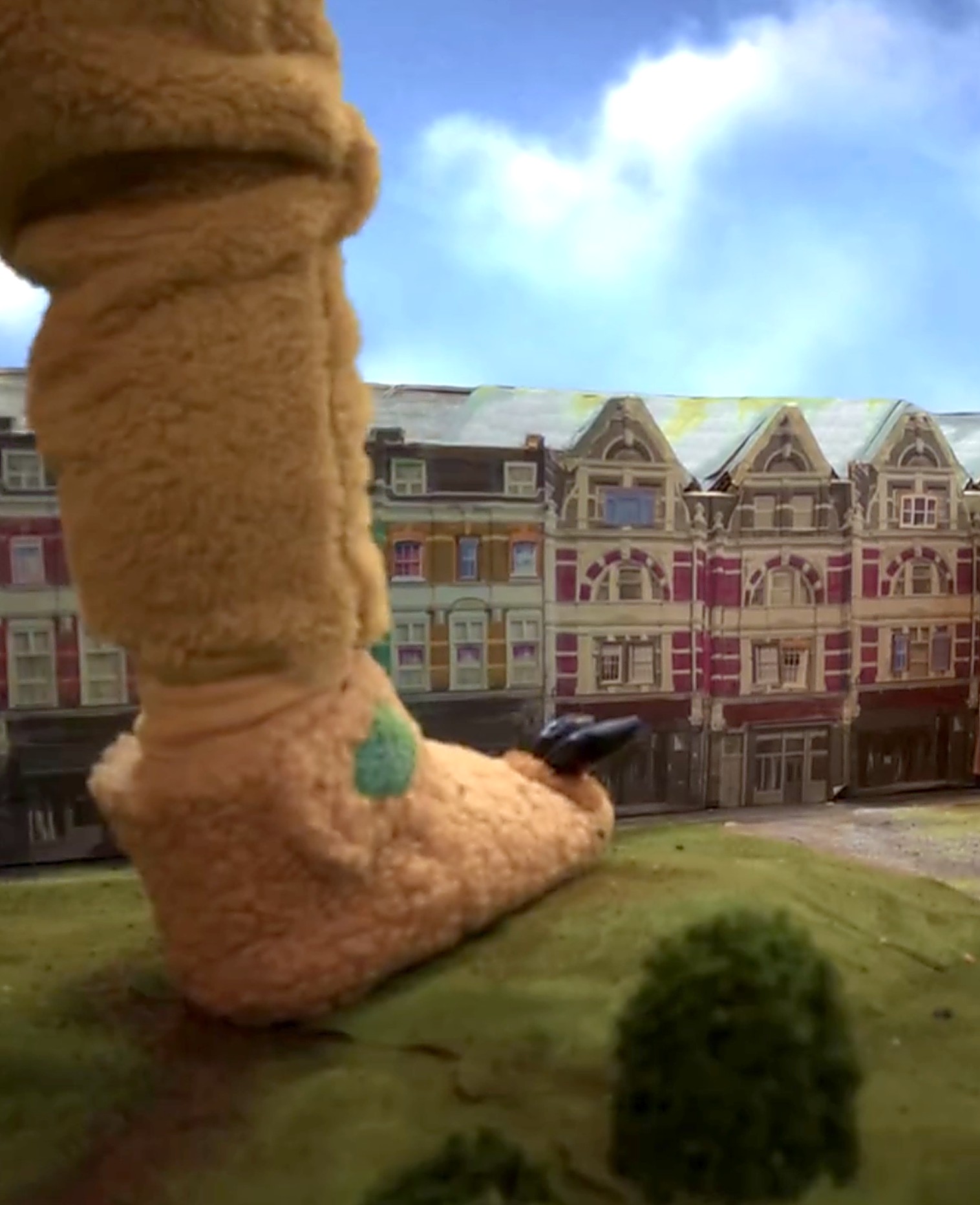 Film still from MORGAWR, a short film by Brett Harvey commissioned by Apple