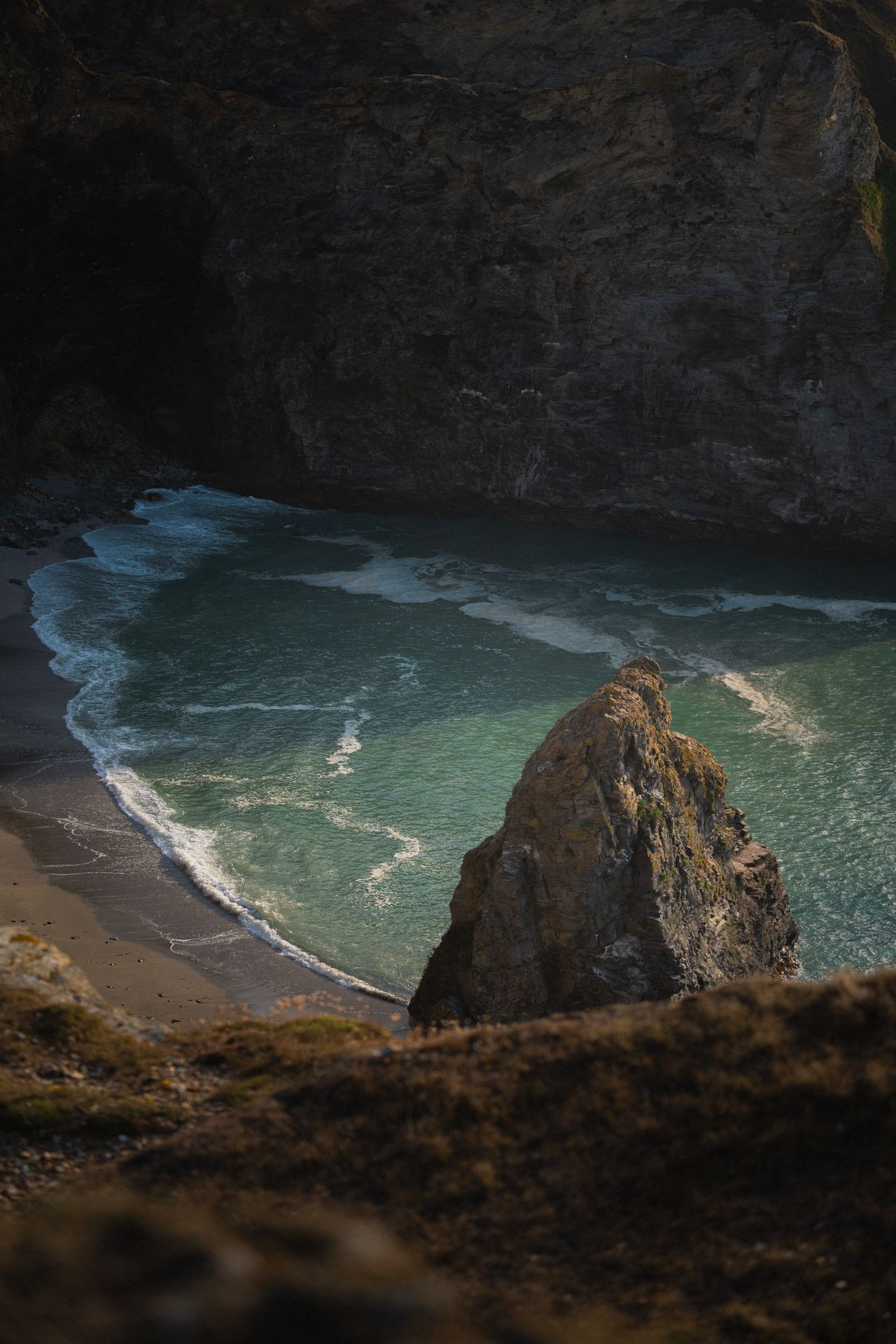 Portreath Landscape — photography by Adam Drake Studio, Cornwall