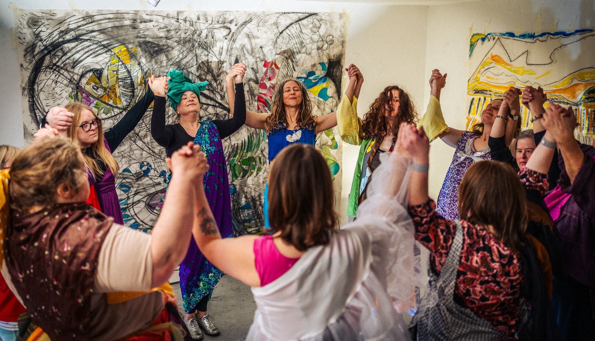 Shallal, Hands Circle — photography by Adam Drake Studio, Cornwall