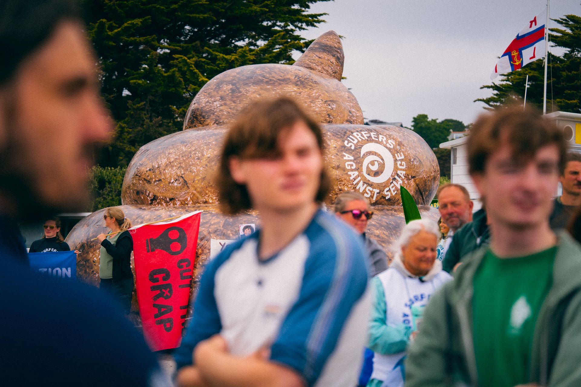 Surfers Against Sewage Protest — photography by Adam Drake Studio, Cornwall