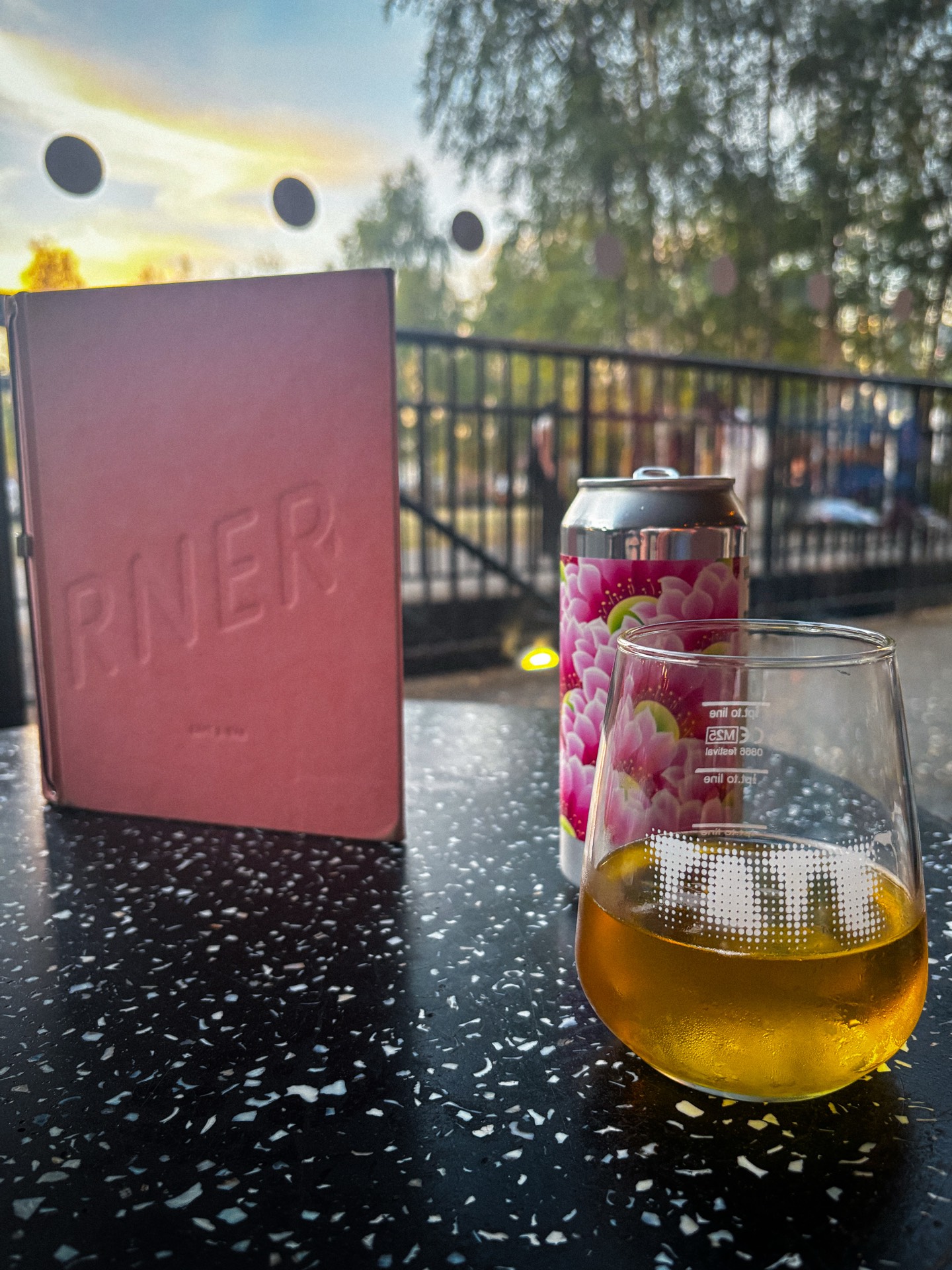 One of the Verdant x Tate collaboration beers poured at Tate Modern's Corner Bar on opening night